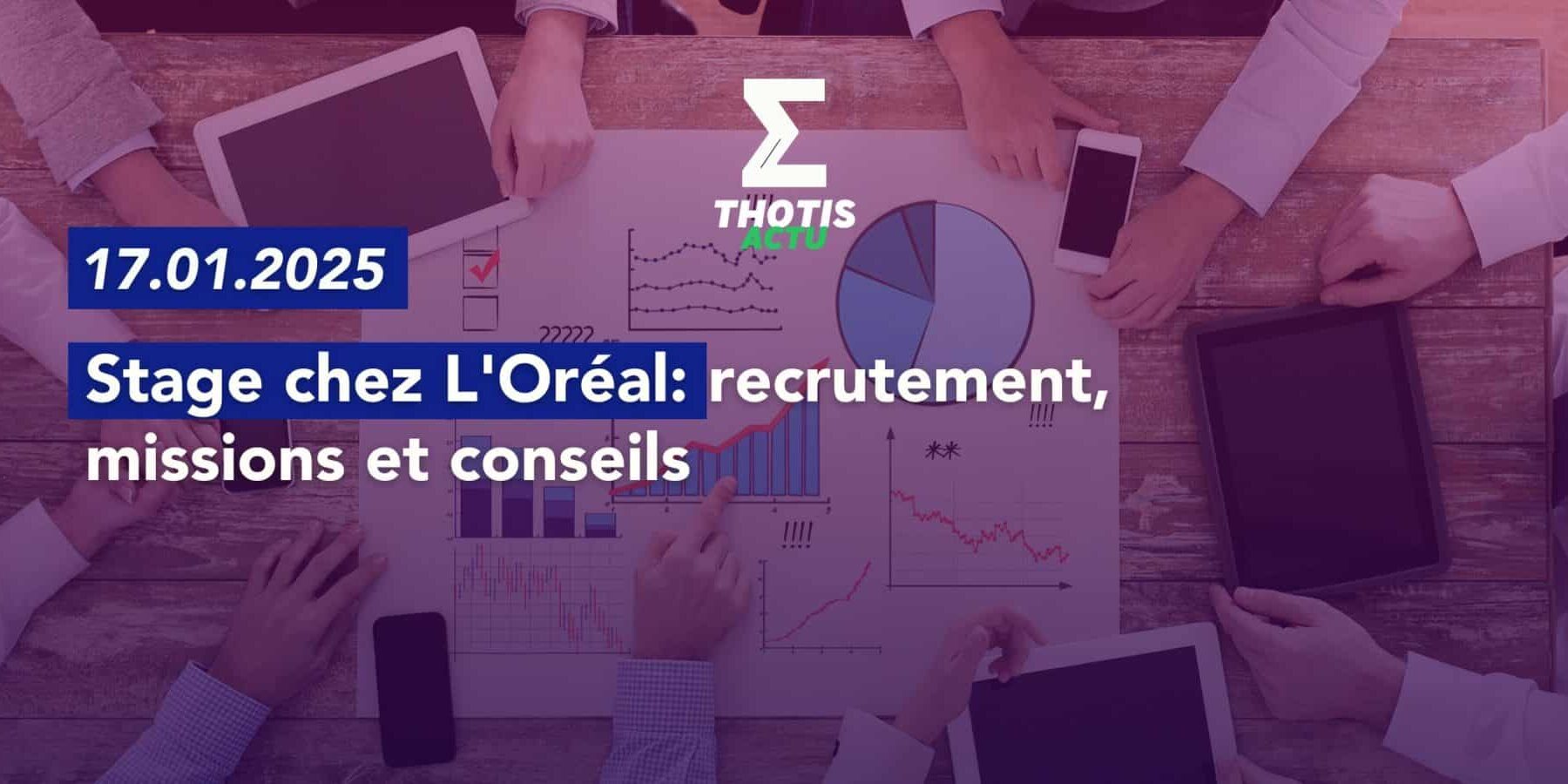 Stage chez L'Oréal