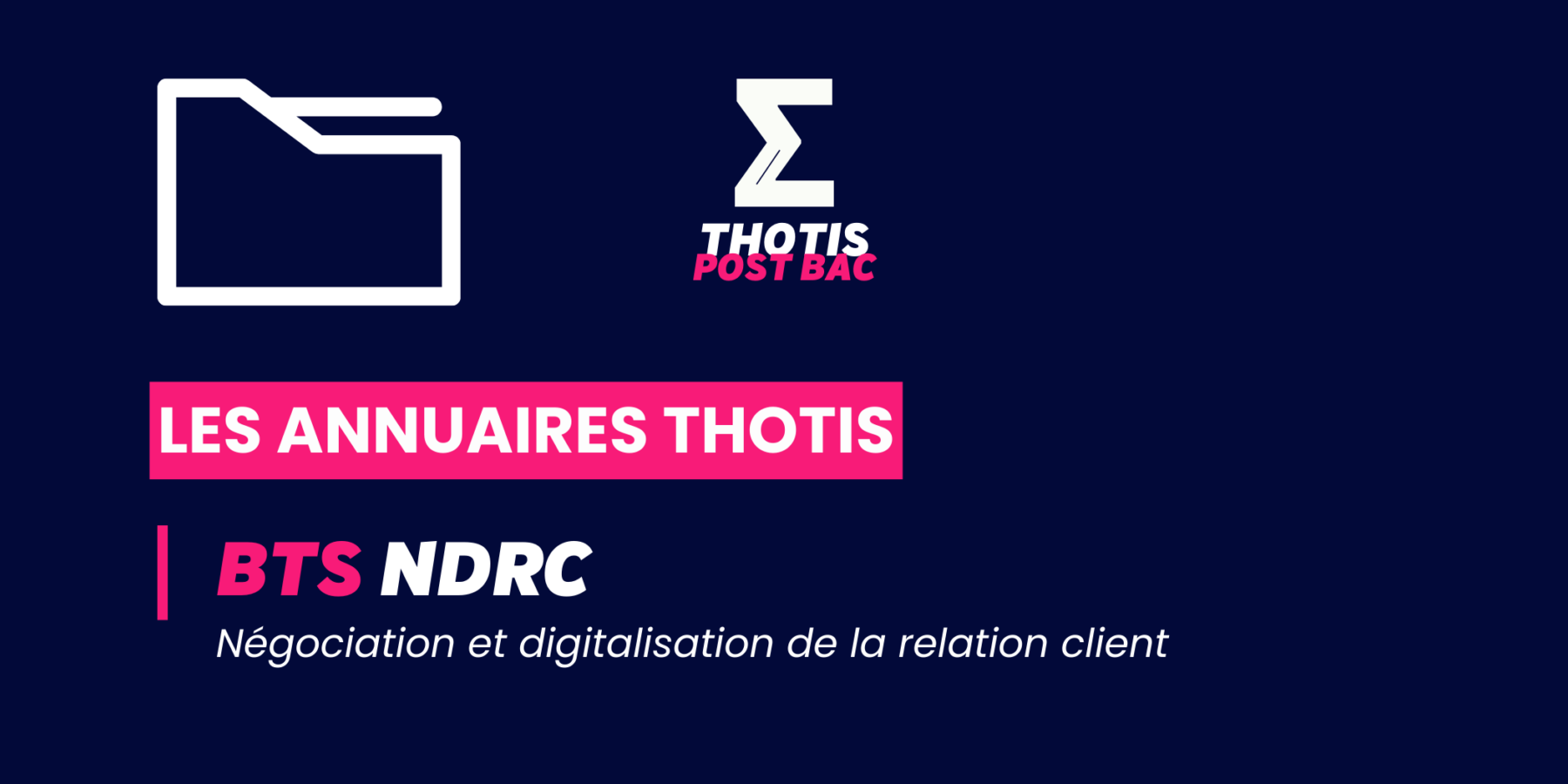 Annuaire BTS NDRC