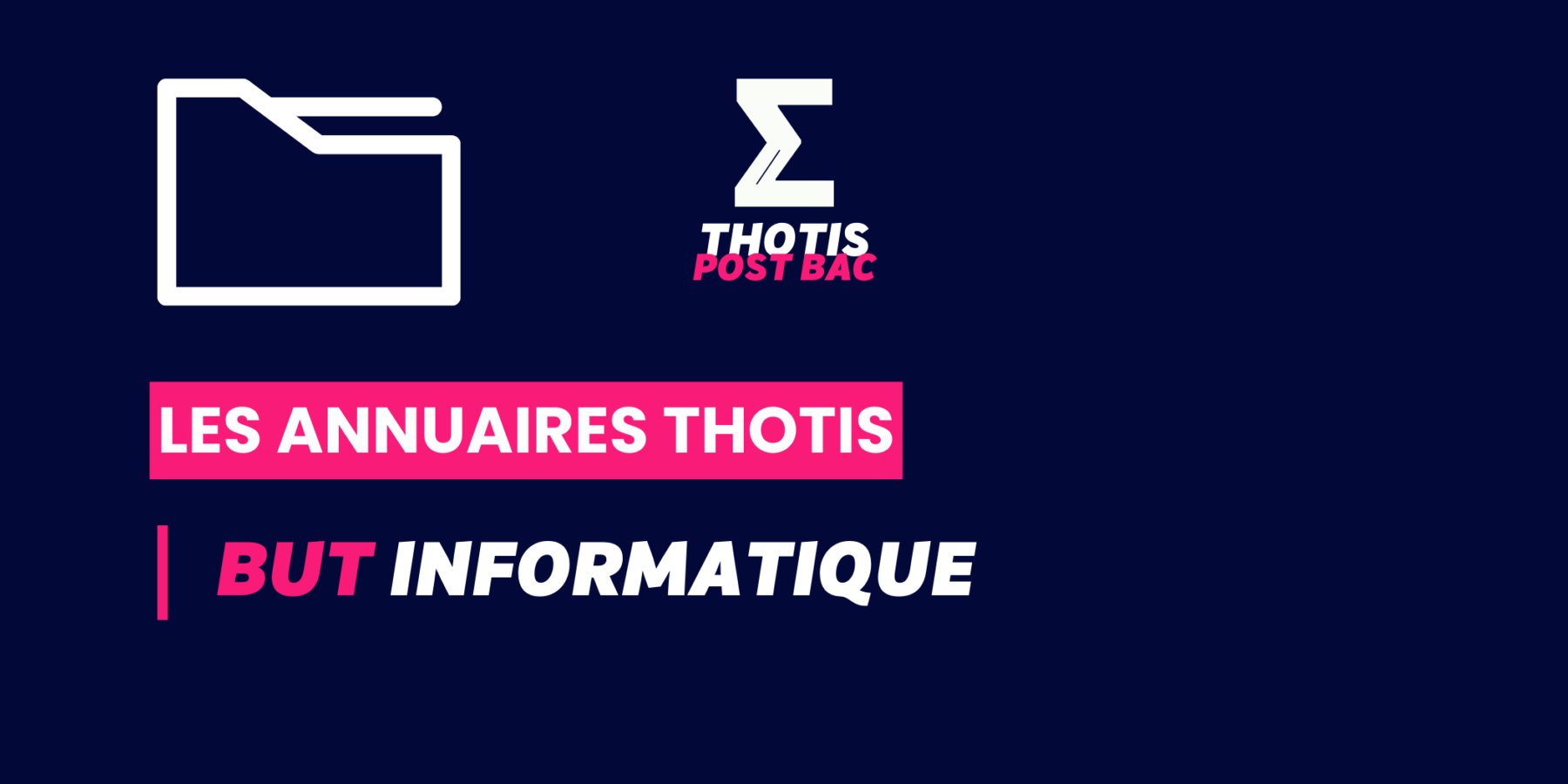 Annuaire BUT Informatique