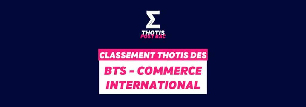 Classement BTS CI
