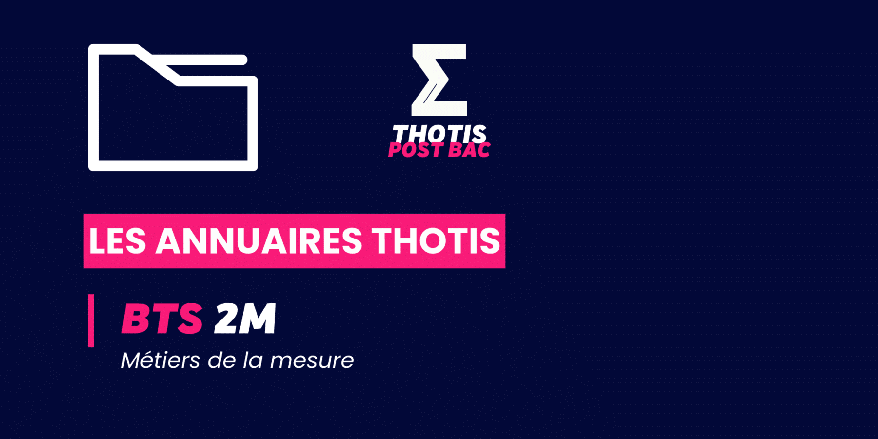 BTS_Métiers de la mesure_Annuaire_Thotis