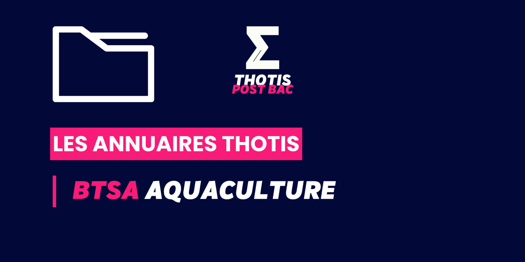 BTSA_Aquaculture_Annuaire_Thotis