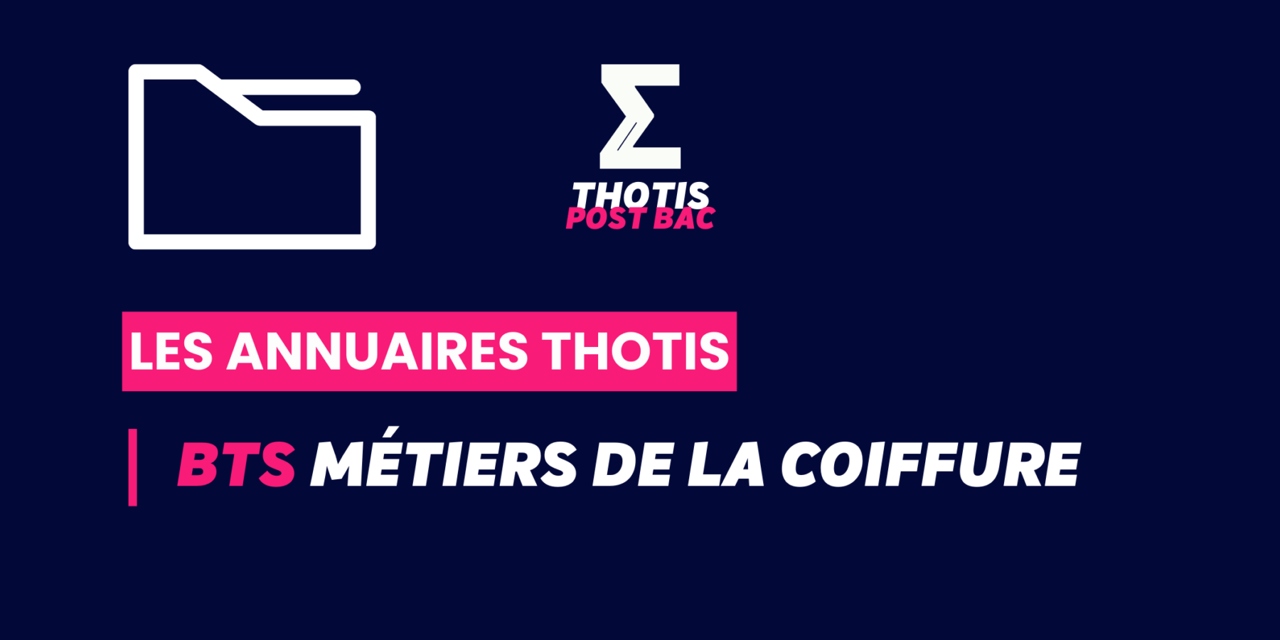 BTS_Métiers de la coiffure_Annuaire_Thotis