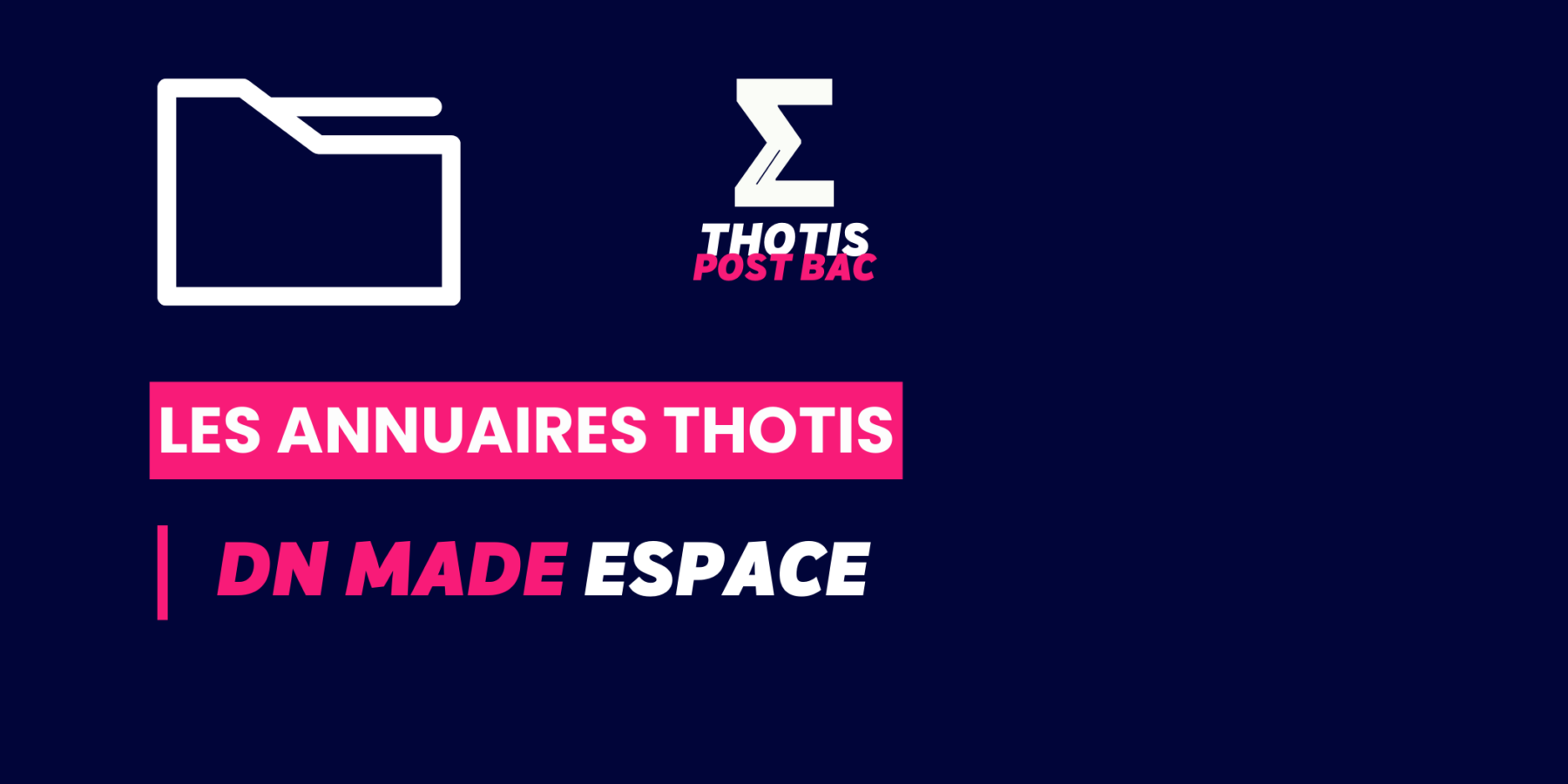 DNMADE Espace Annuaire