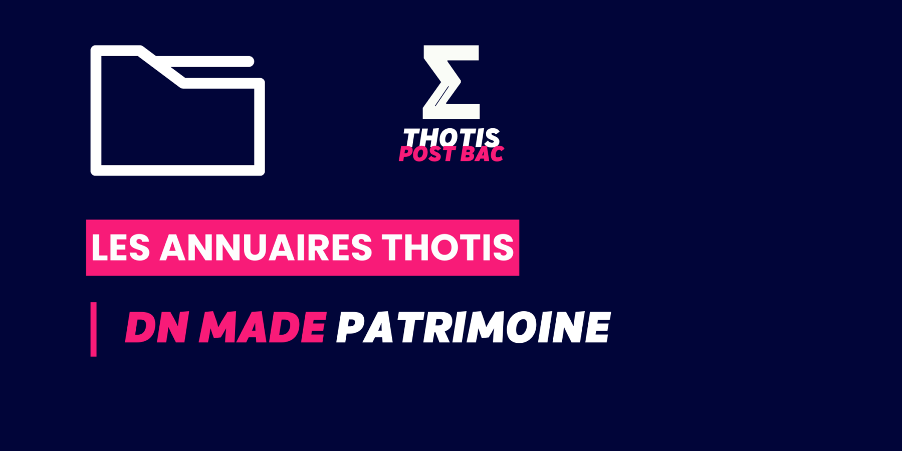 DNMADE Patrimoine Annuaire