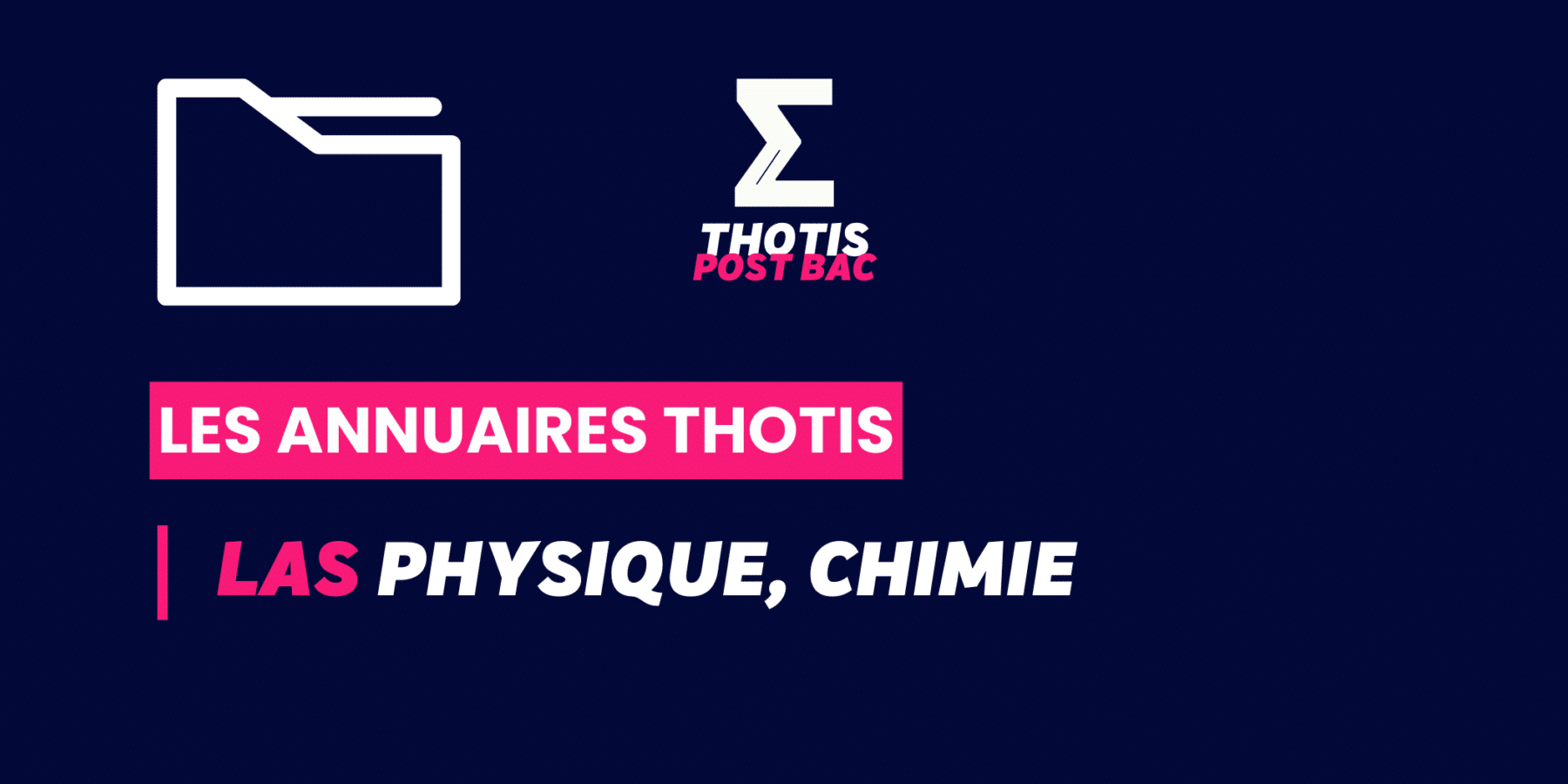 LAS_Physique, chimie_Annuaire_Thotis
