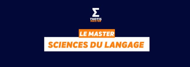 Master Sciences du langage