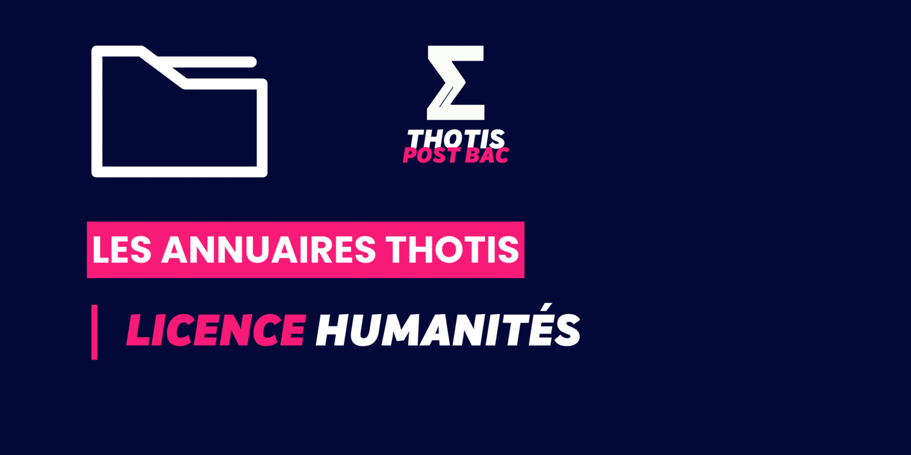 LICENCE_Humanités_Annuaire_Thotis
