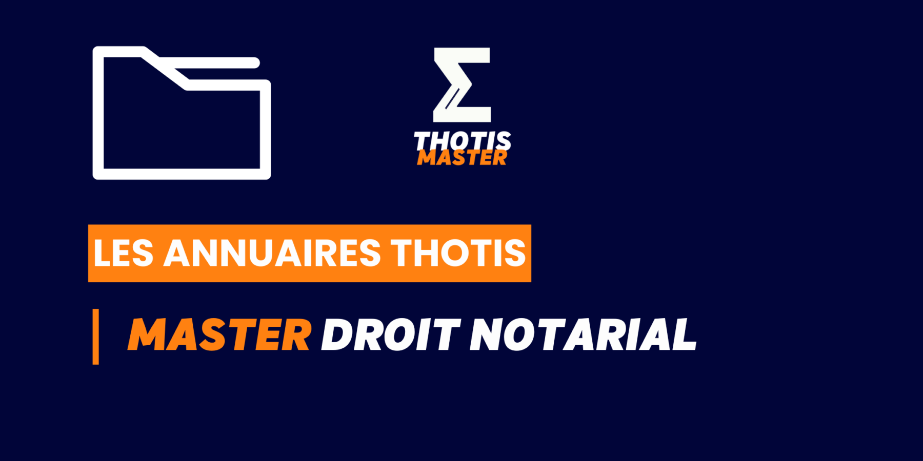 Annuaire Master Droit notarial