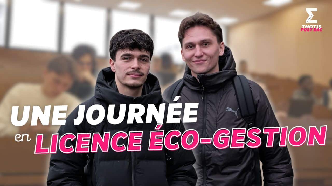 UNE JOURNÉE EN LICENCE ECO-GESTION