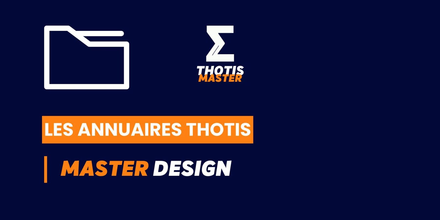 Thotis Annuaire - Master Design