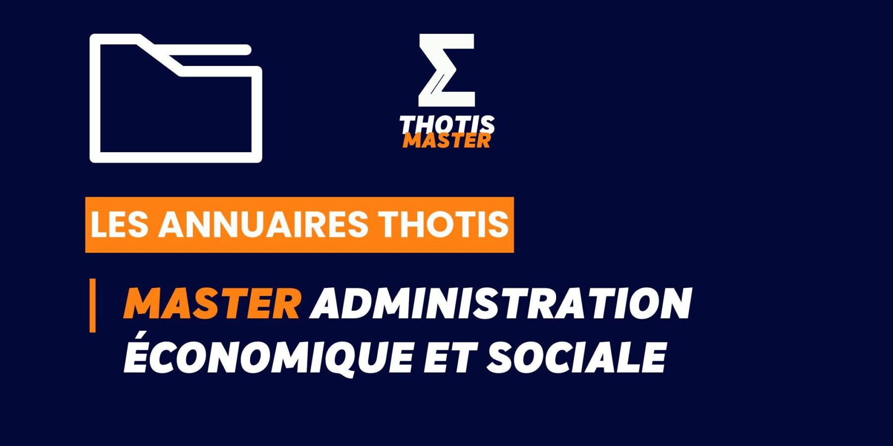 Thotis Annuaire - Master AES