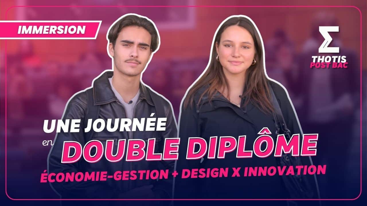 double diplome eco gestion design innovation Cy Cergy Paris Universite