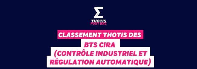 Classement Thotis des BTS CIRA