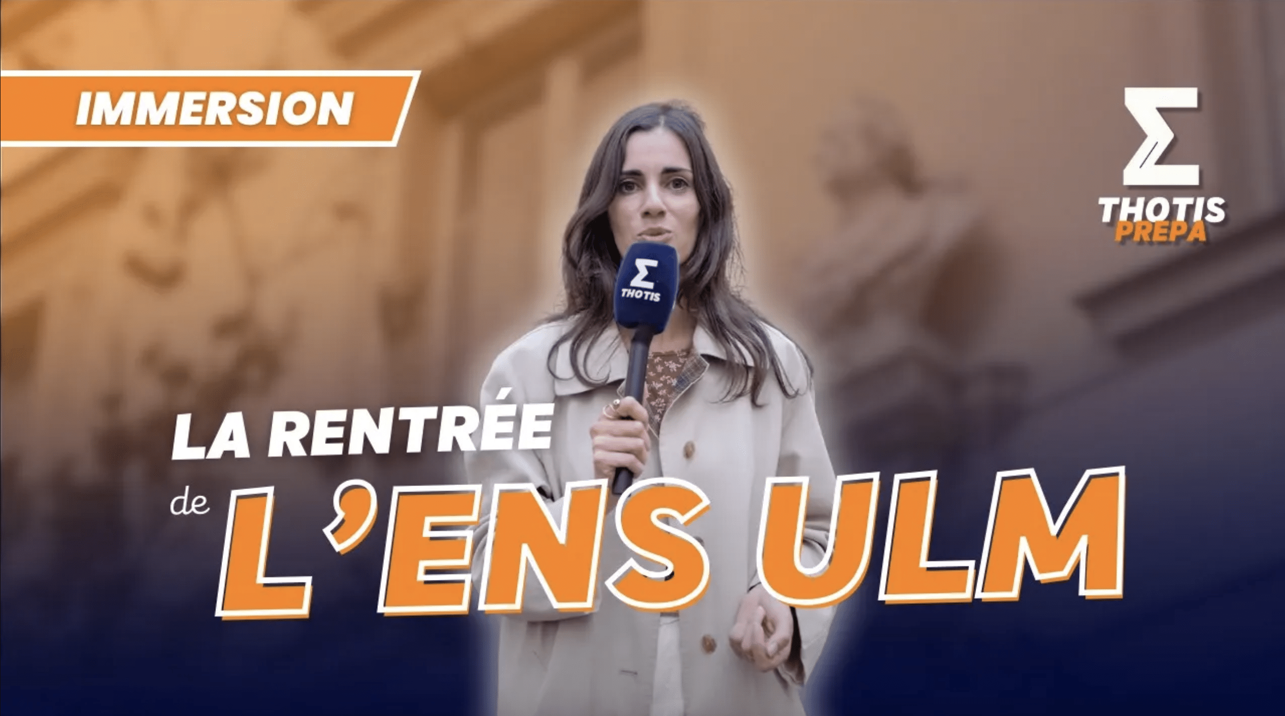 La rentrée de l'École Normale Supérieure (ENS ULM) - PSL