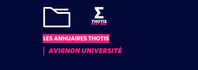 Annuaires thotis_Avignon université