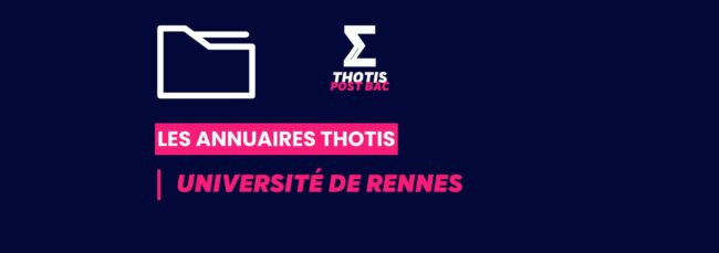 Annuaires Thotis - Université de Rennes