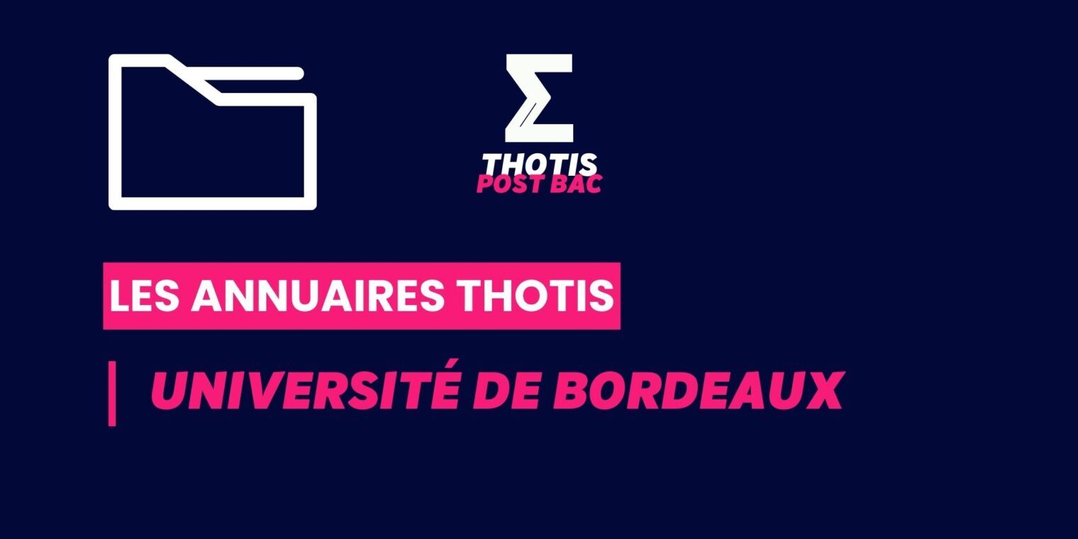 Annuaires thotis_Postbac_Université de bordeaux