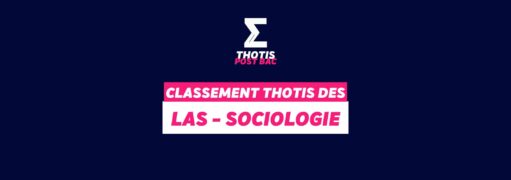 Classement Thotis - LAS Sociologie